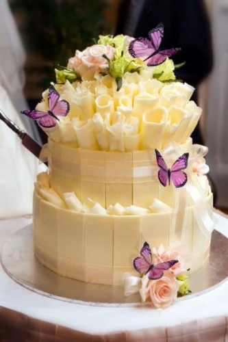 Photo:  Butterfly Wedding Cakes